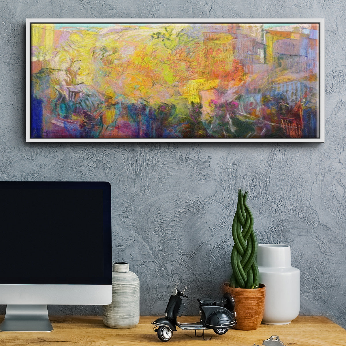 Incantanta - Floater Framed Canvas Print