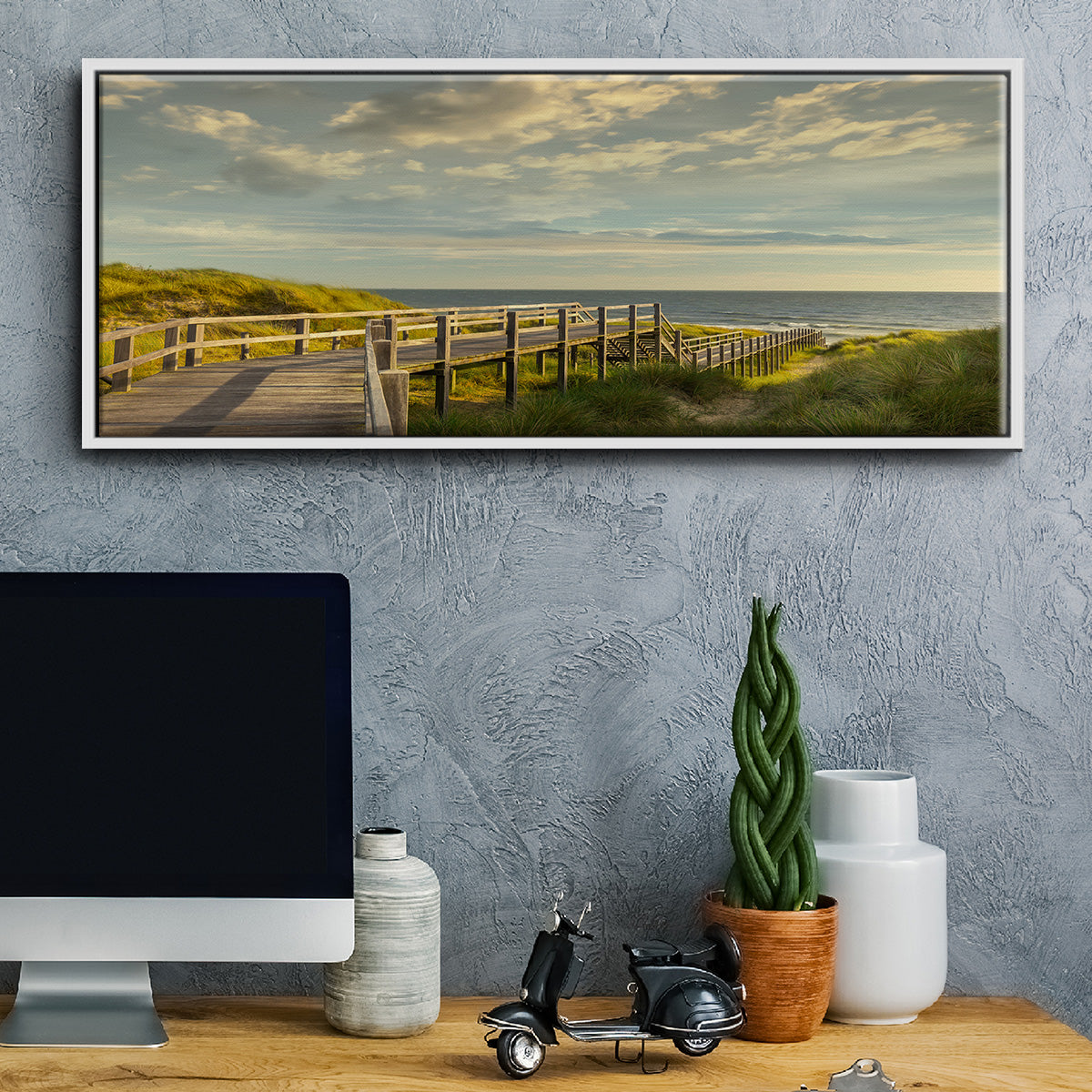My Kind of Day - Floater Framed Canvas Print
