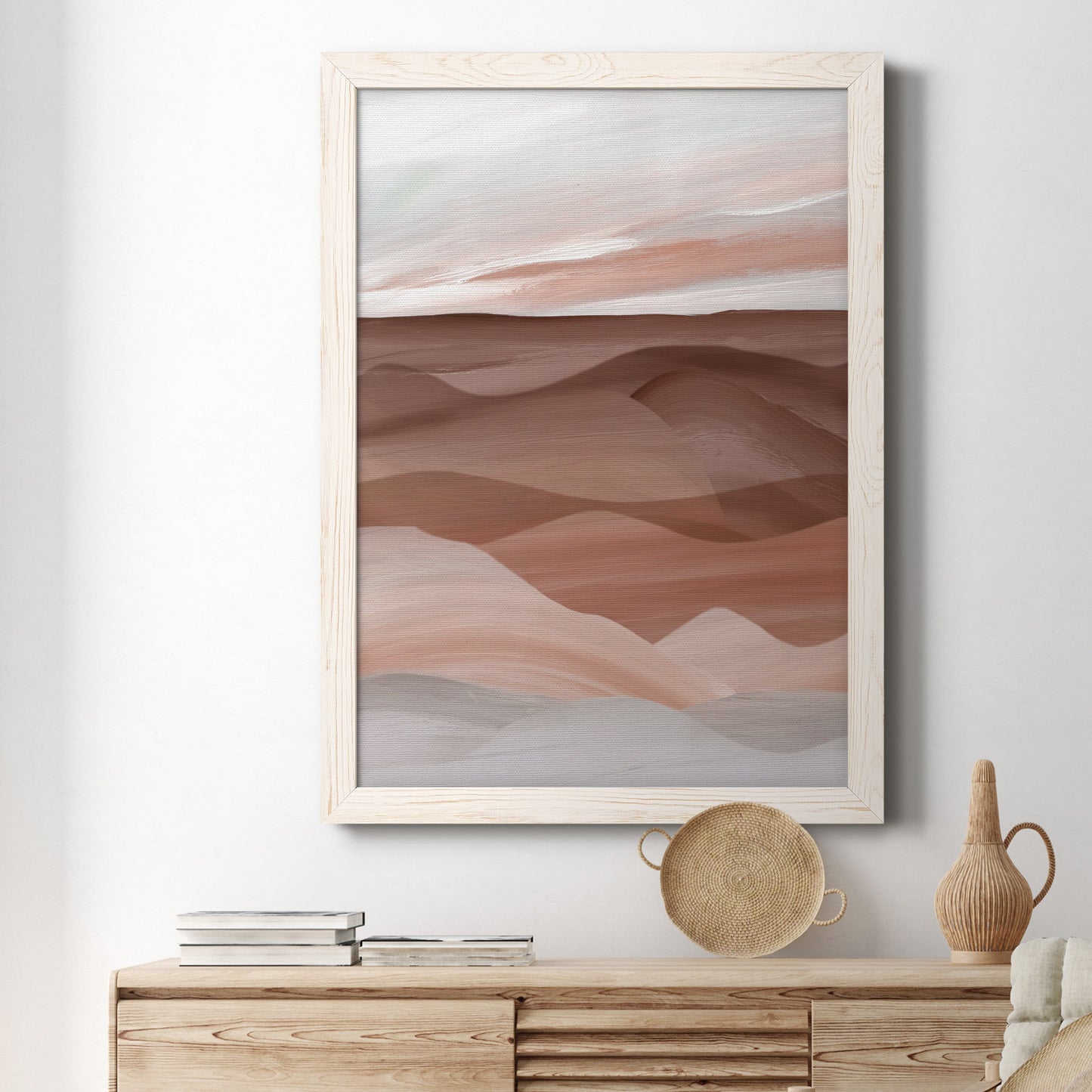 Sedona Valley - Barnwood Framed Canvas Print