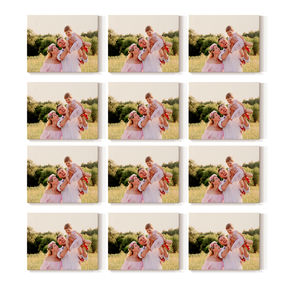 Set of 12 Restickable Custom Framed Photos - 14" x 11"