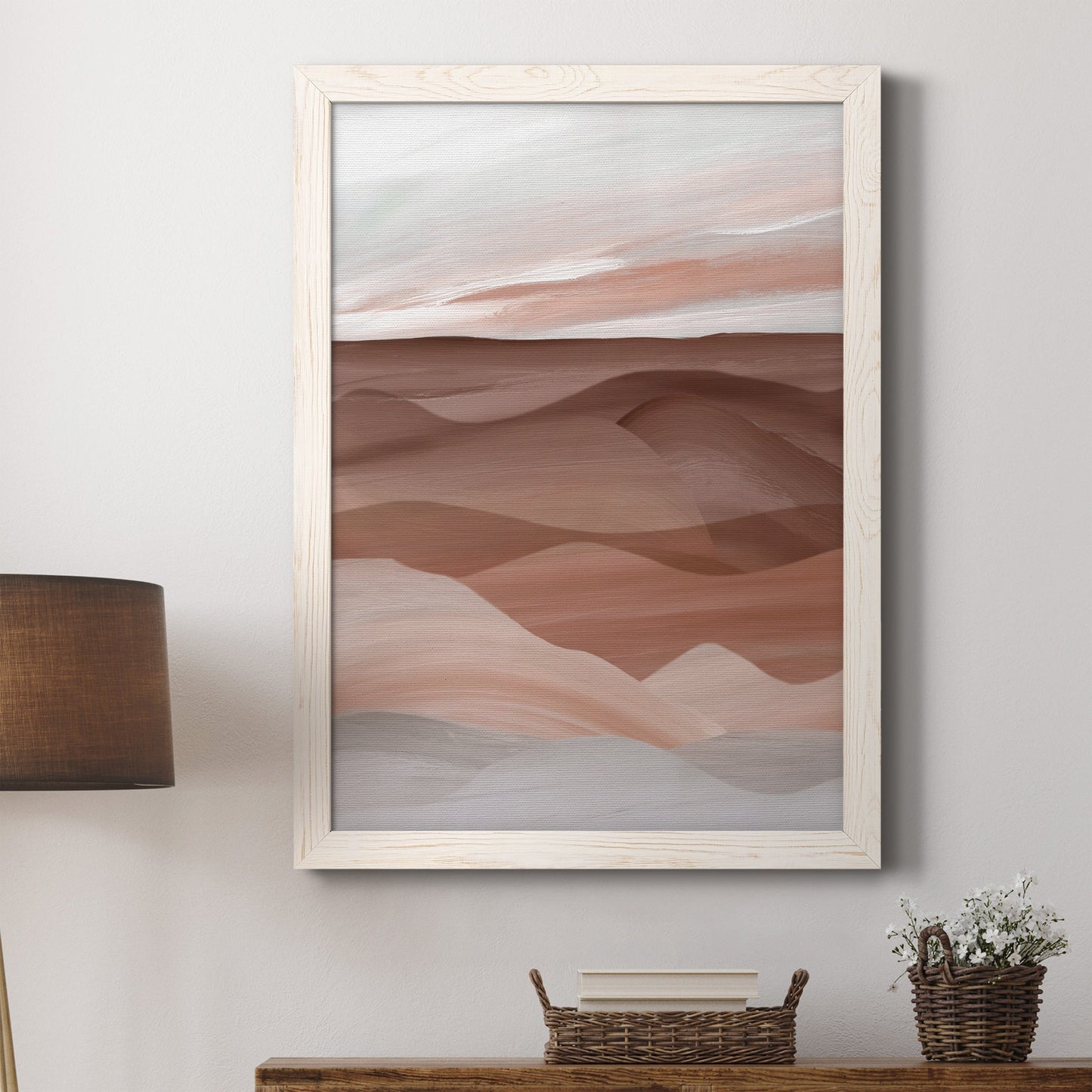 Sedona Valley - Barnwood Framed Canvas Print