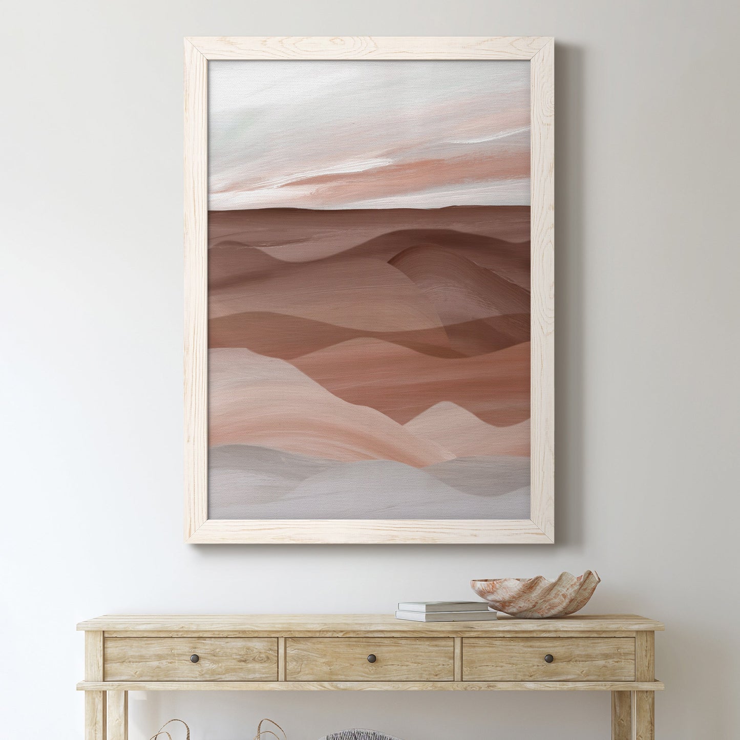 Sedona Valley - Barnwood Framed Canvas Print