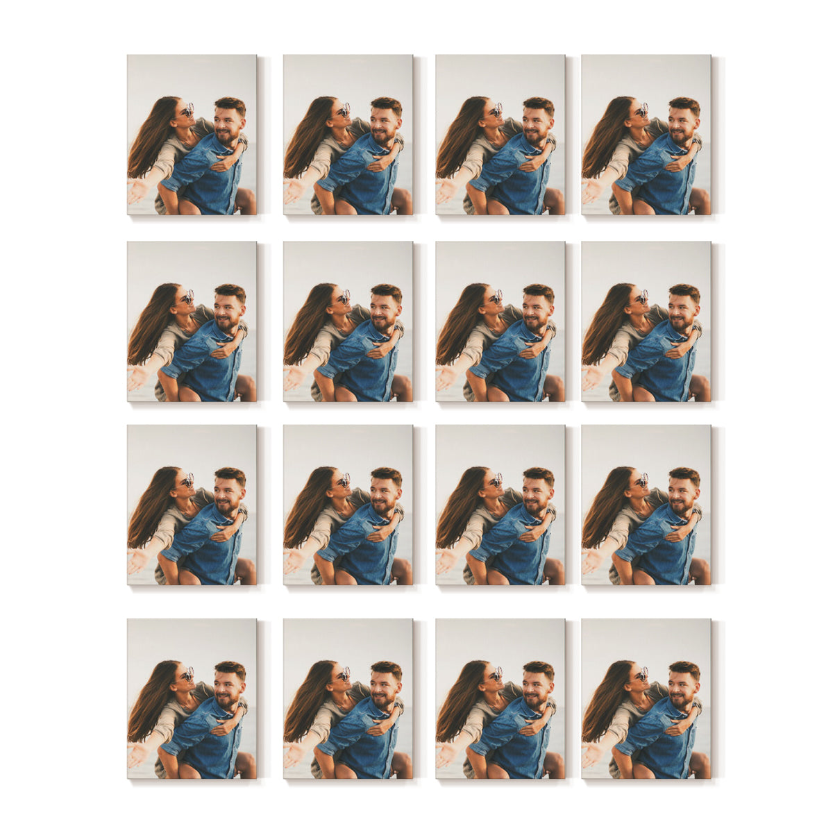 Set of 16 Restickable Custom Framed Photos - 8" x 10"