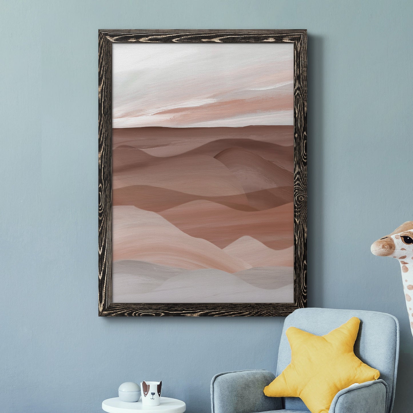 Sedona Valley - Barnwood Framed Canvas Print