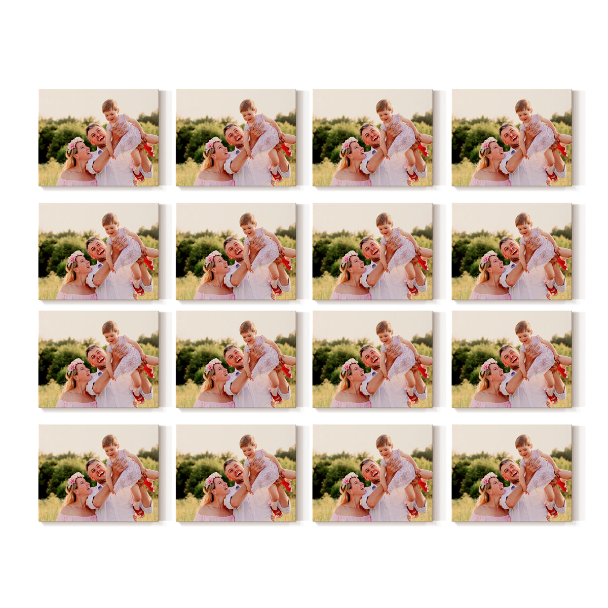 Set of 16 Restickable Custom Framed Photos - 14" x 11"