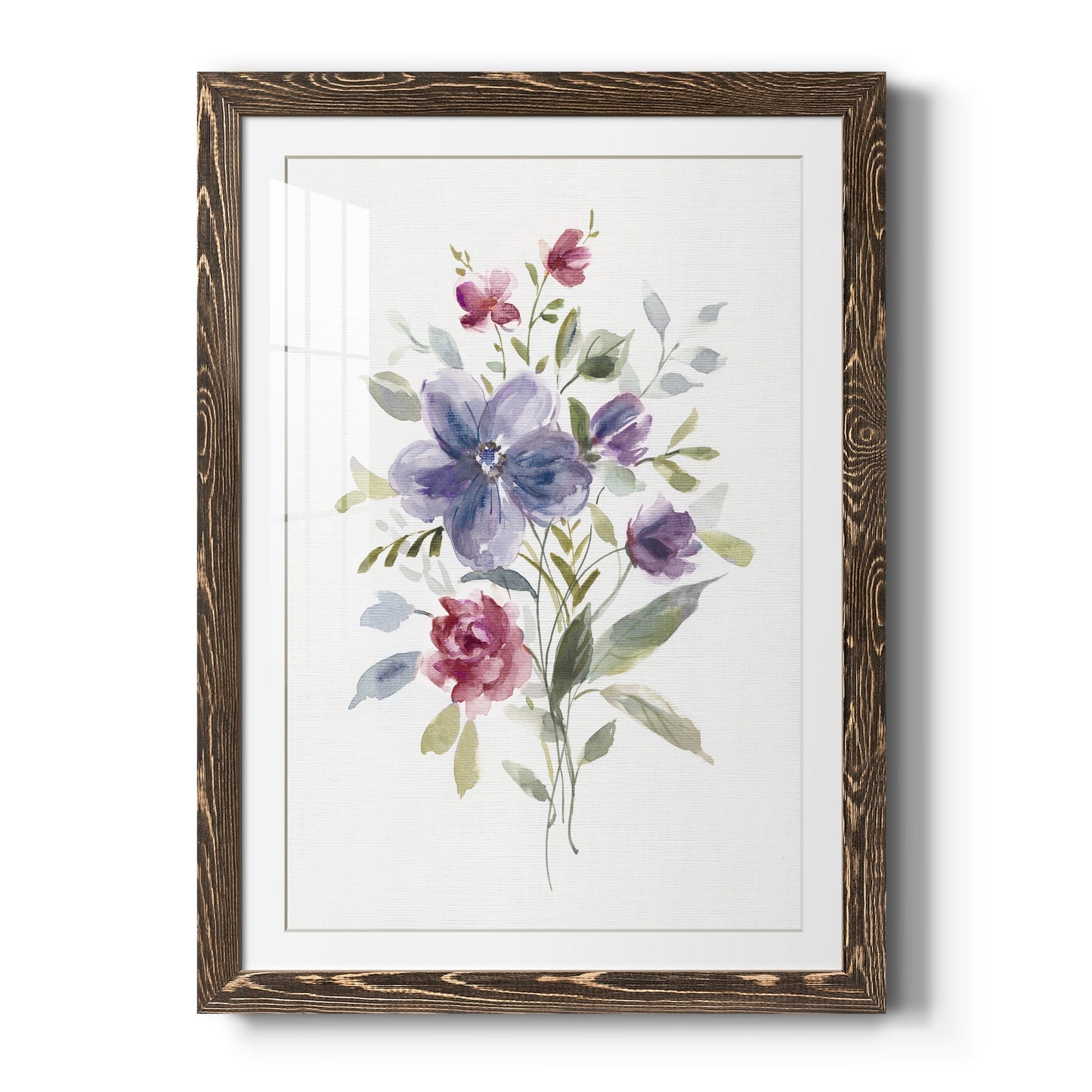 Color Variety II - Barnwood Framed Art Print