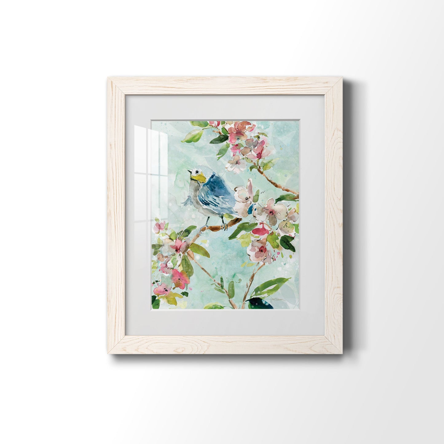 Asbury Garden Song II - Barnwood Framed Art Print