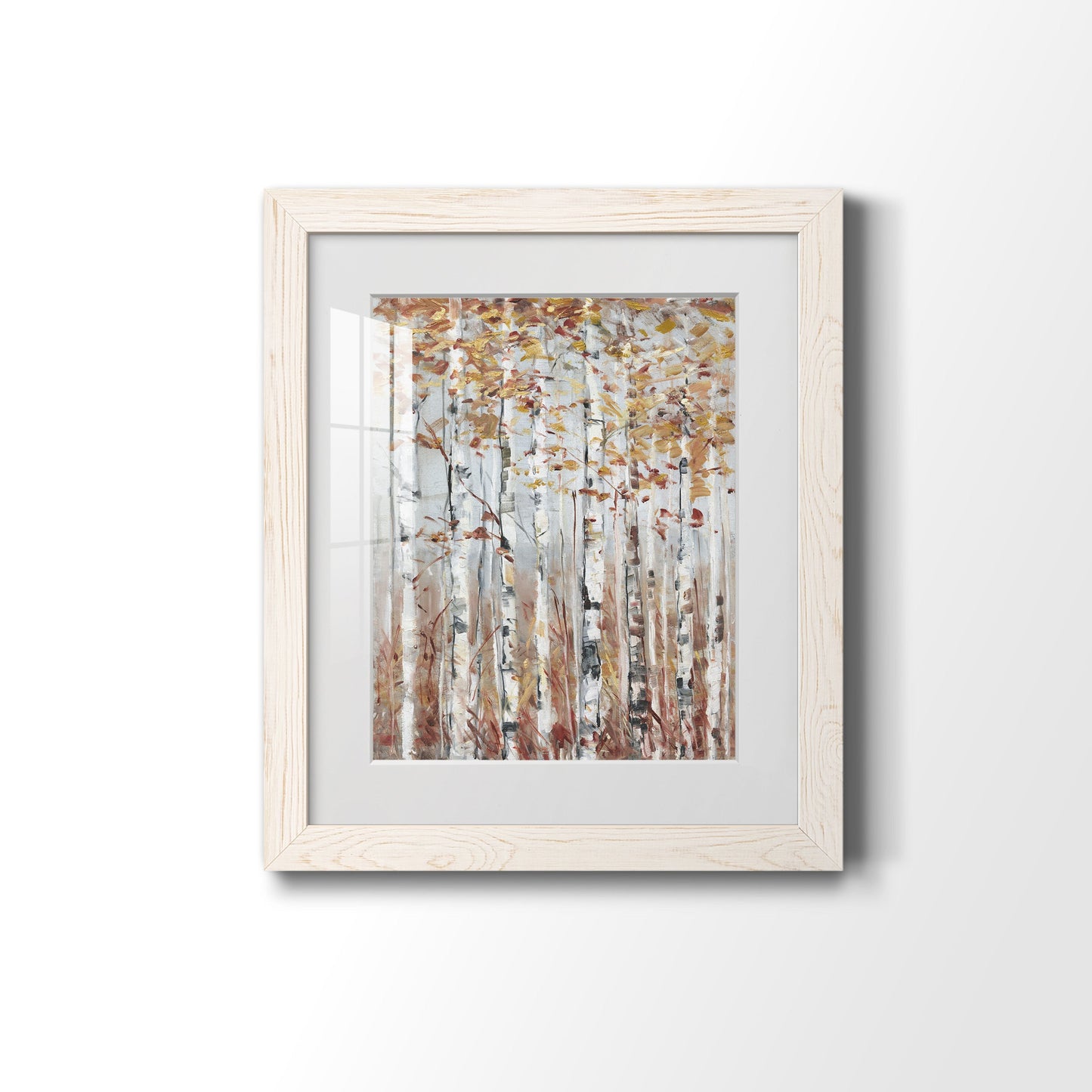 Copper Forest - Barnwood Framed Art Print