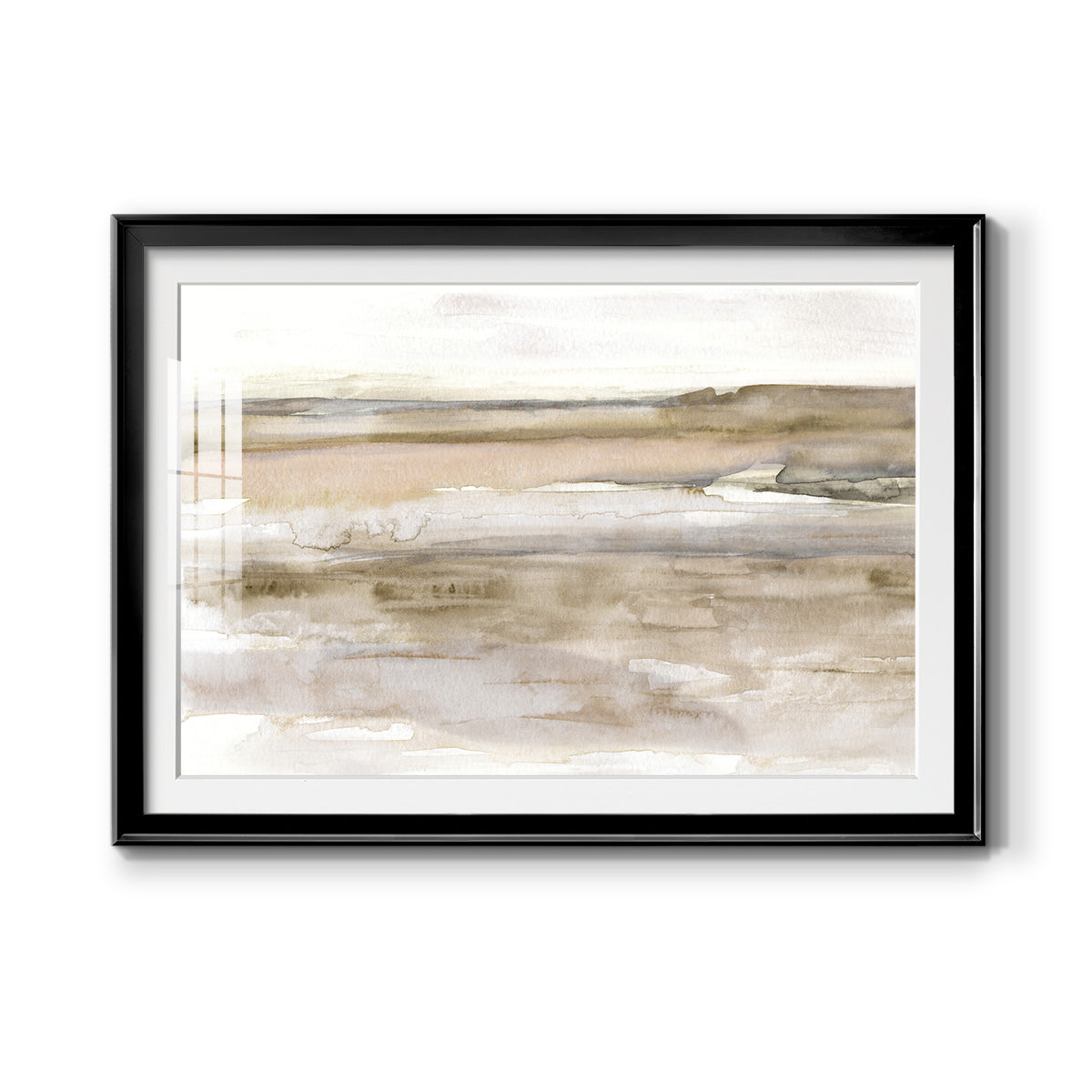 Sunset Bay - Modern Framed Art Print