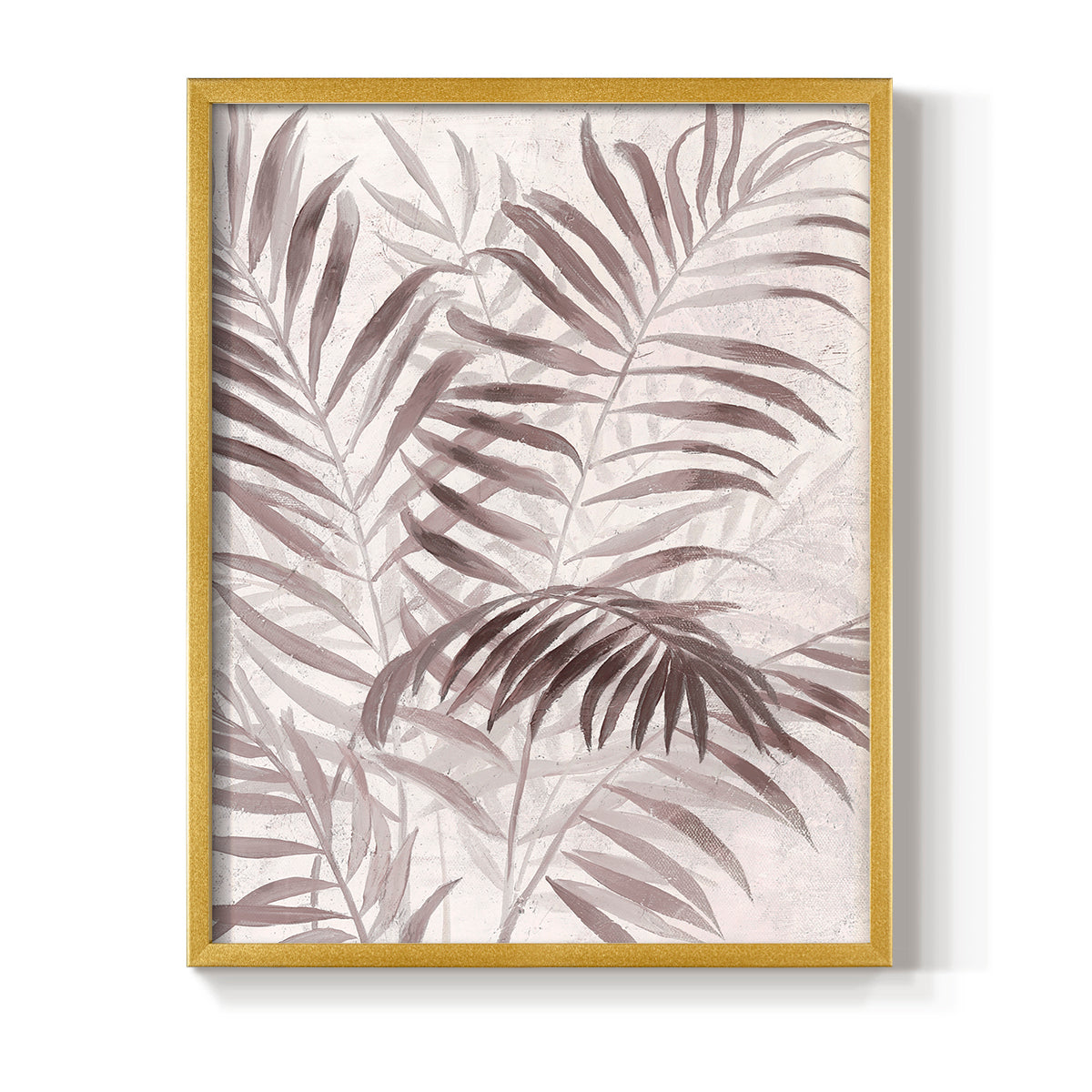 Inverted Island Palms I - Restickable Framed Art Print