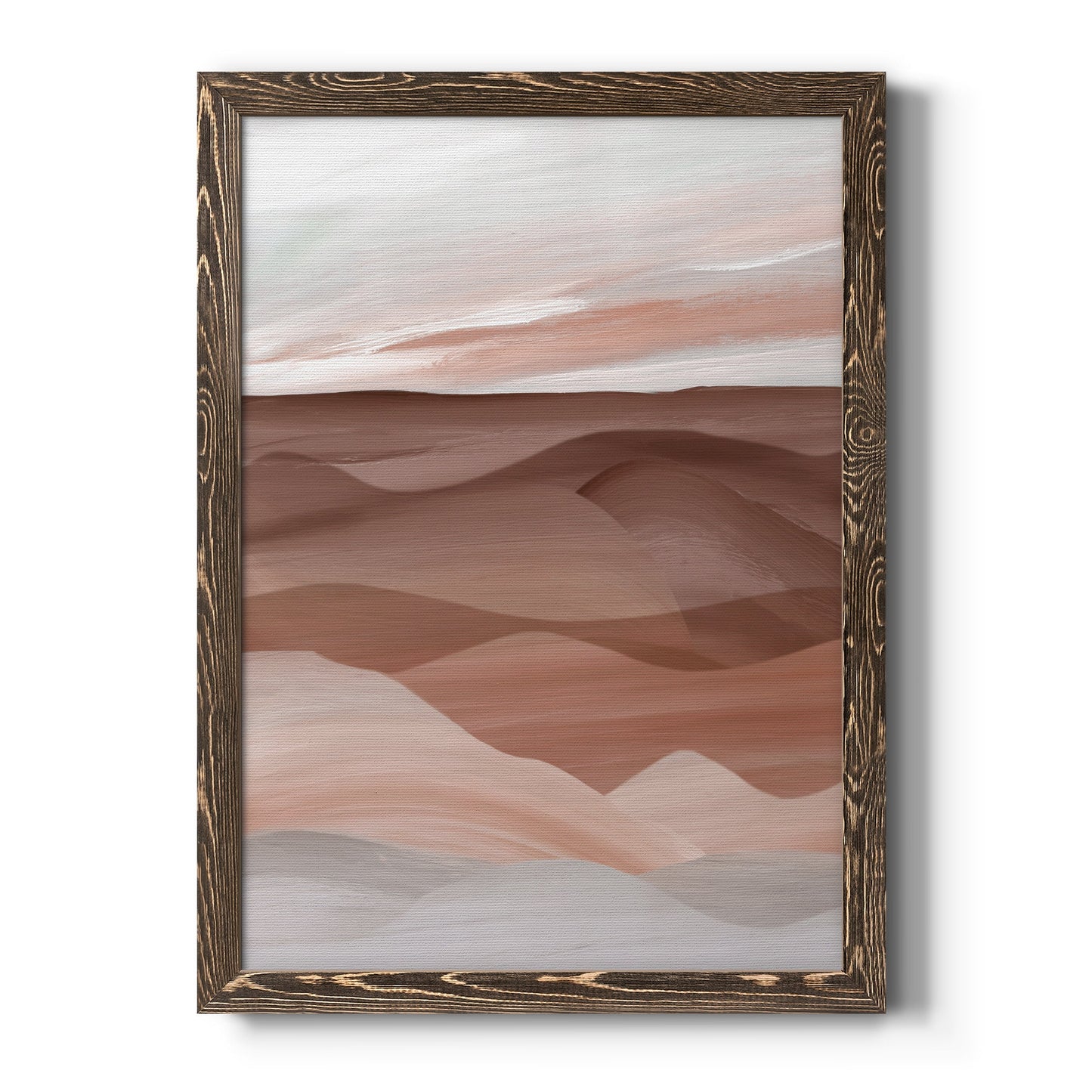 Sedona Valley - Barnwood Framed Canvas Print