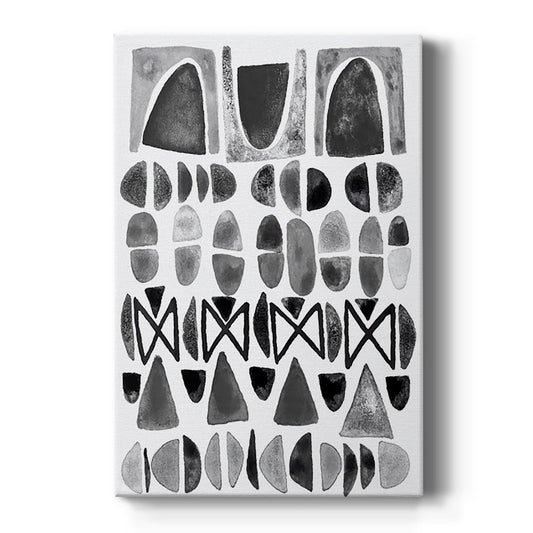 Grey Arches I - Canvas Art Print