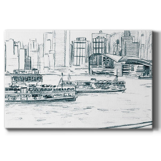 Ferryboats I - Canvas Art Print