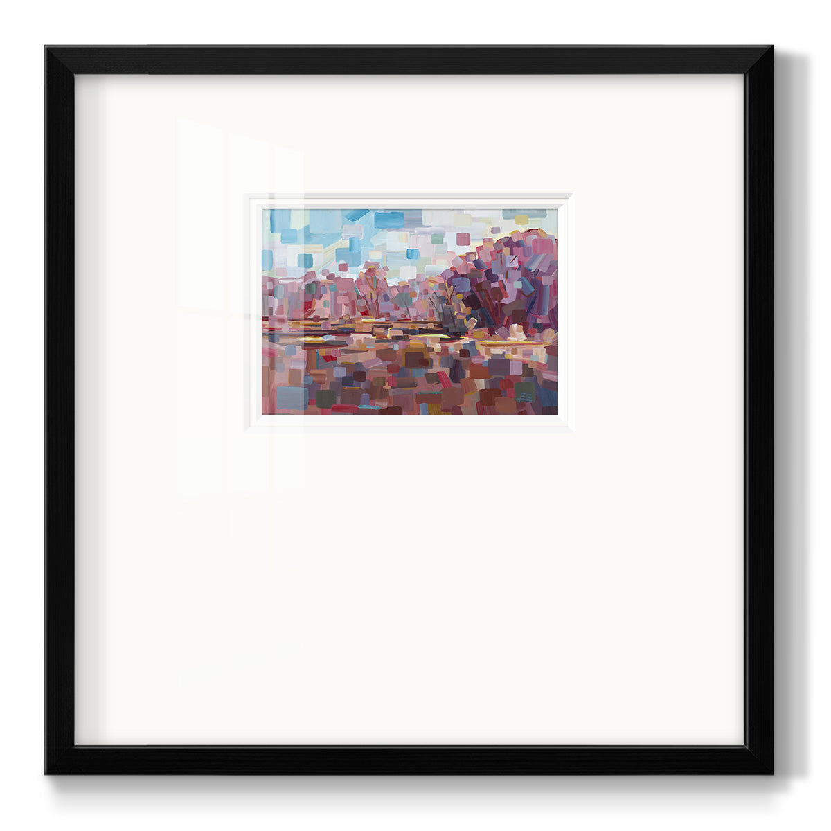 Pretty in Pink - Double Matboard Framed Print