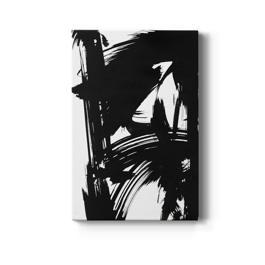 Black Bamboo II - Canvas Art Print