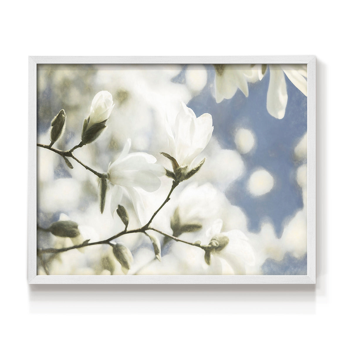 Unfolding Beauty - Restickable Framed Art Print