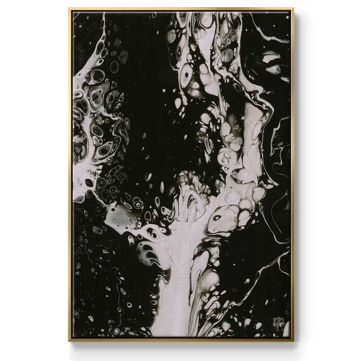 C37 - Floater Framed Canvas Print