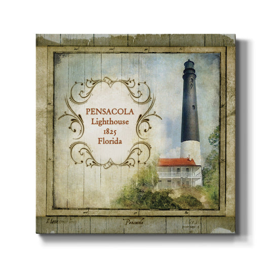 Florida Lighthouse VII - Canvas Art Print