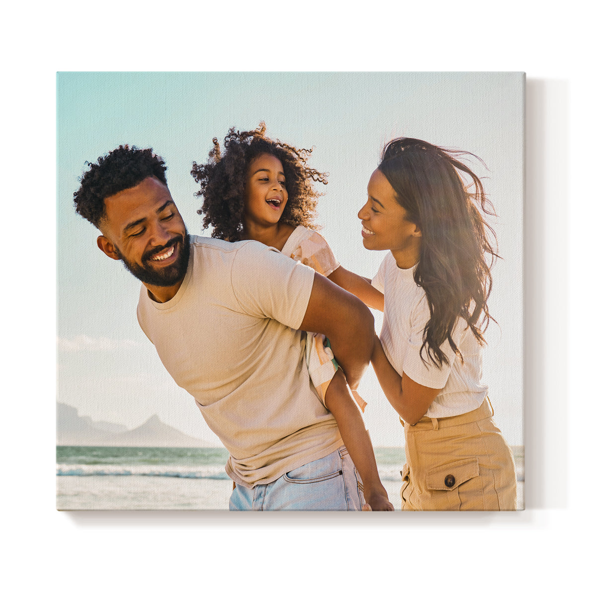 Restickable Custom Framed Photo - 12" x 12"