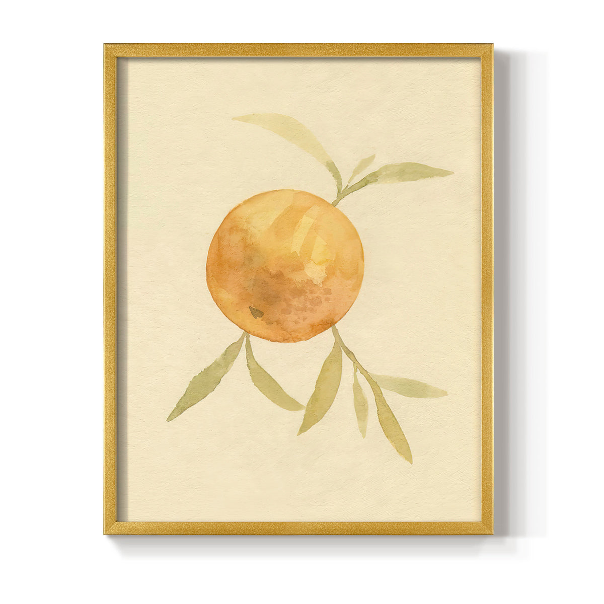 Dappled Oranges II - Restickable Framed Art Print