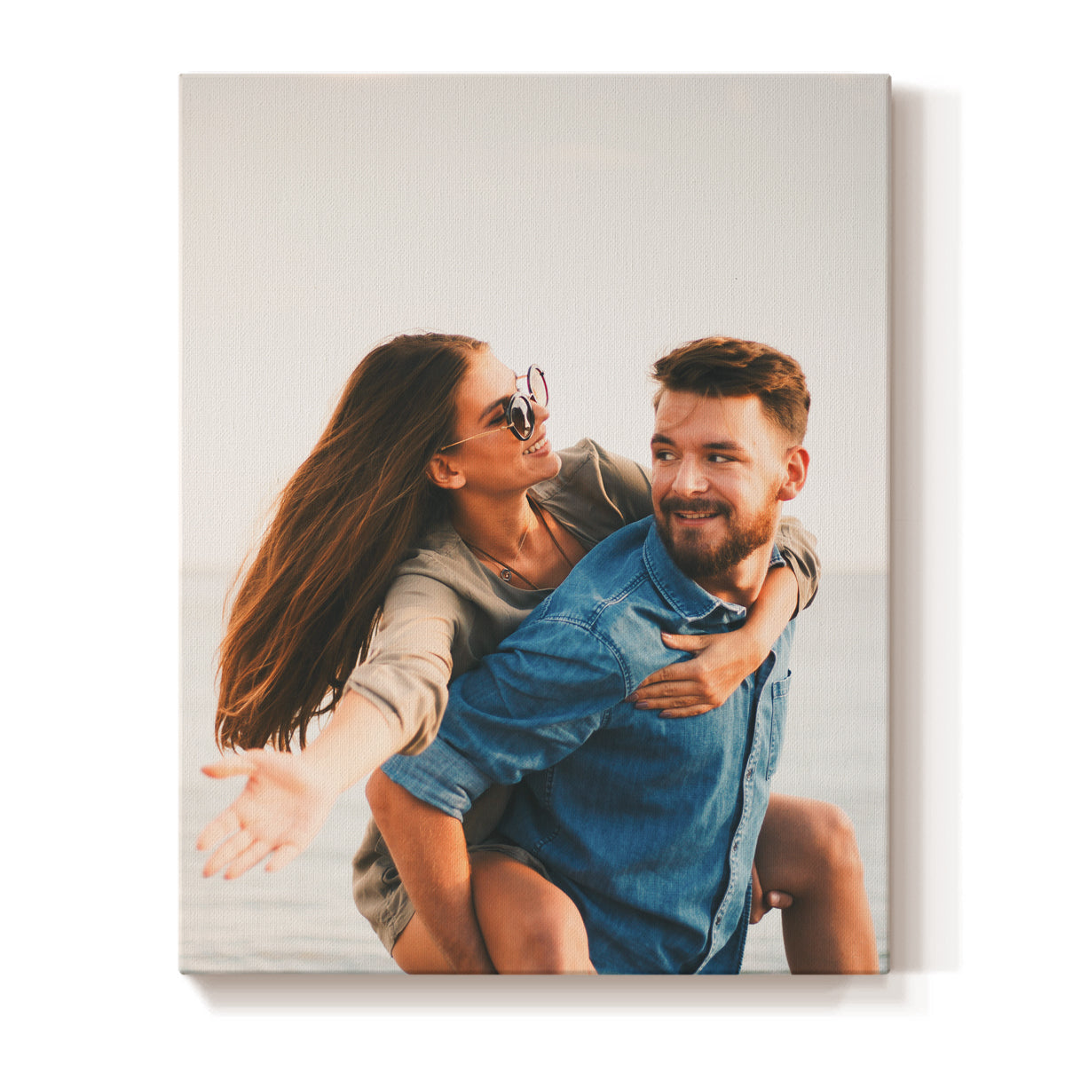 Restickable Custom Framed Photo - 8" x 10"