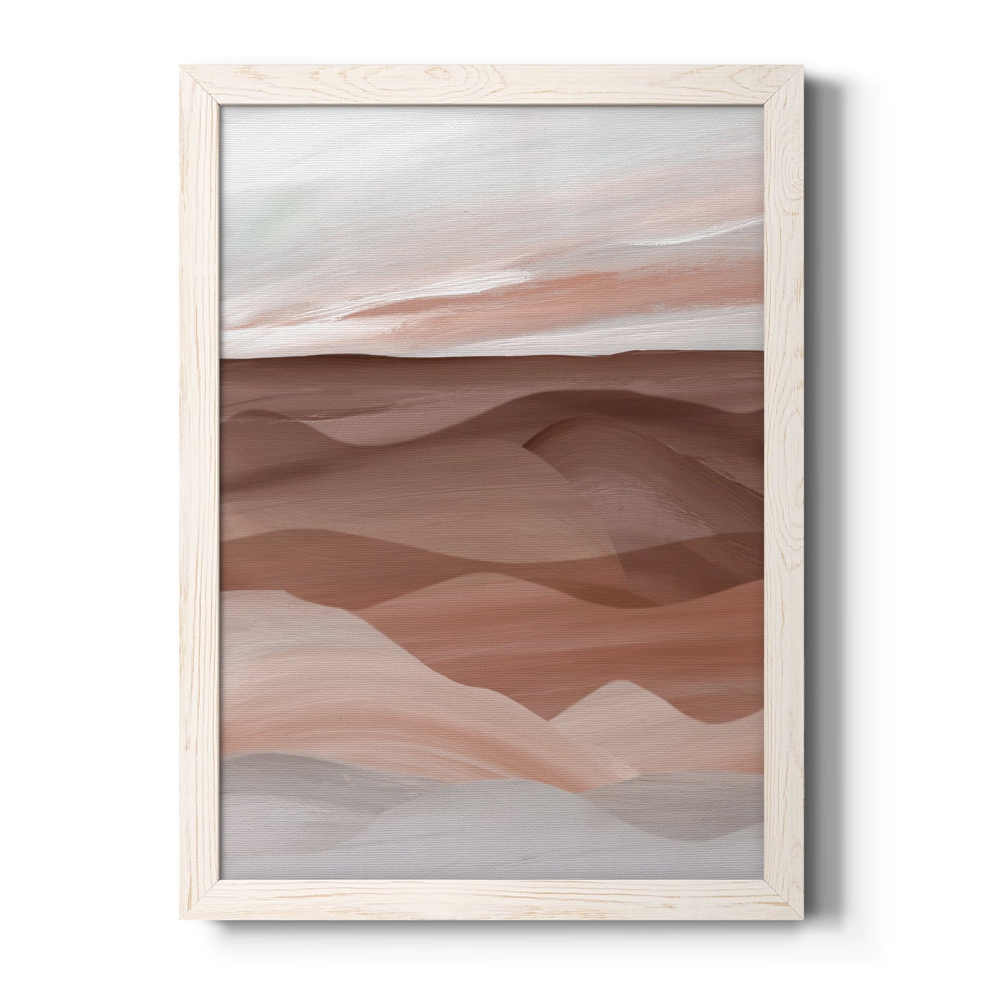 Sedona Valley - Barnwood Framed Canvas Print