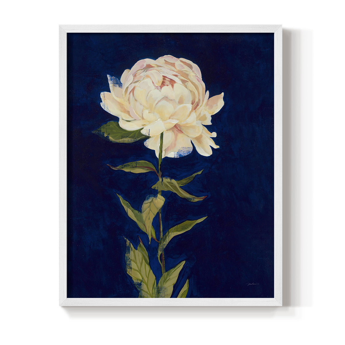 Pretty as a Peony I - Restickable Framed Art Print