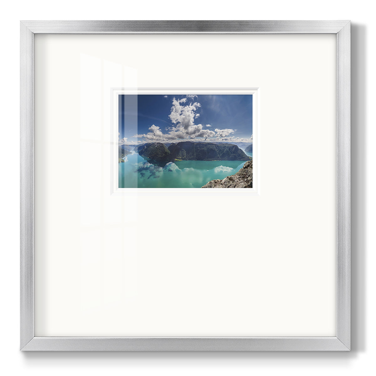 Reflection I - Double Matboard Framed Print
