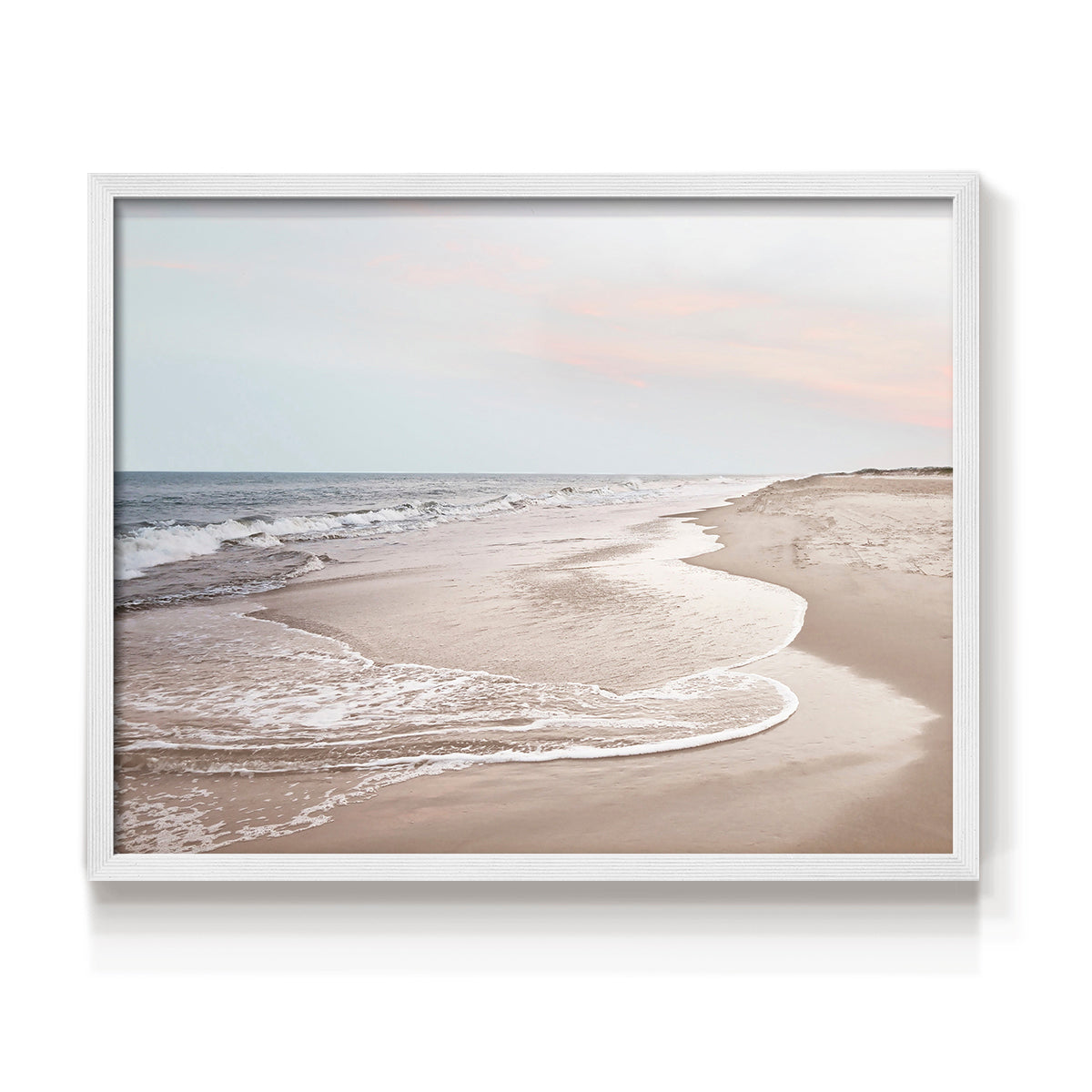 Corolla Soft Shore - Restickable Framed Art Print