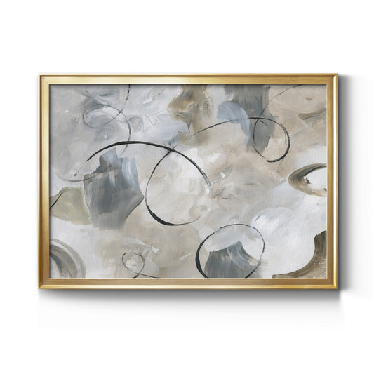 Crescendo - Modern Framed Canvas Print