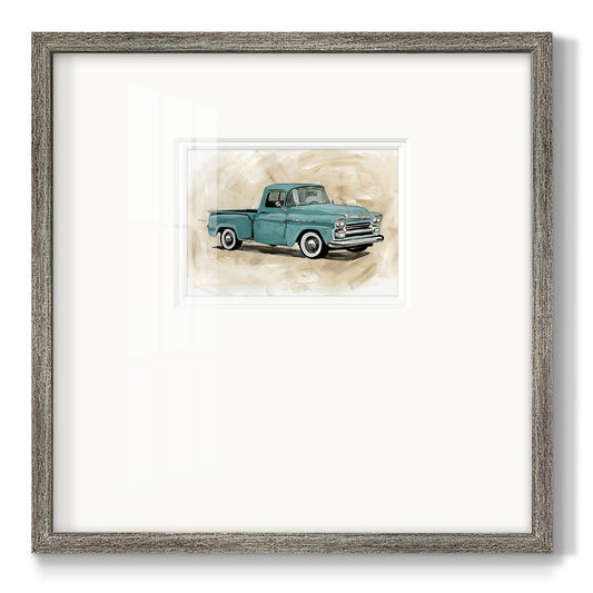 Pickup III - Double Matboard Framed Print
