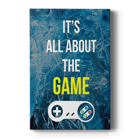 Gamer at Play IV - Canvas Art Print