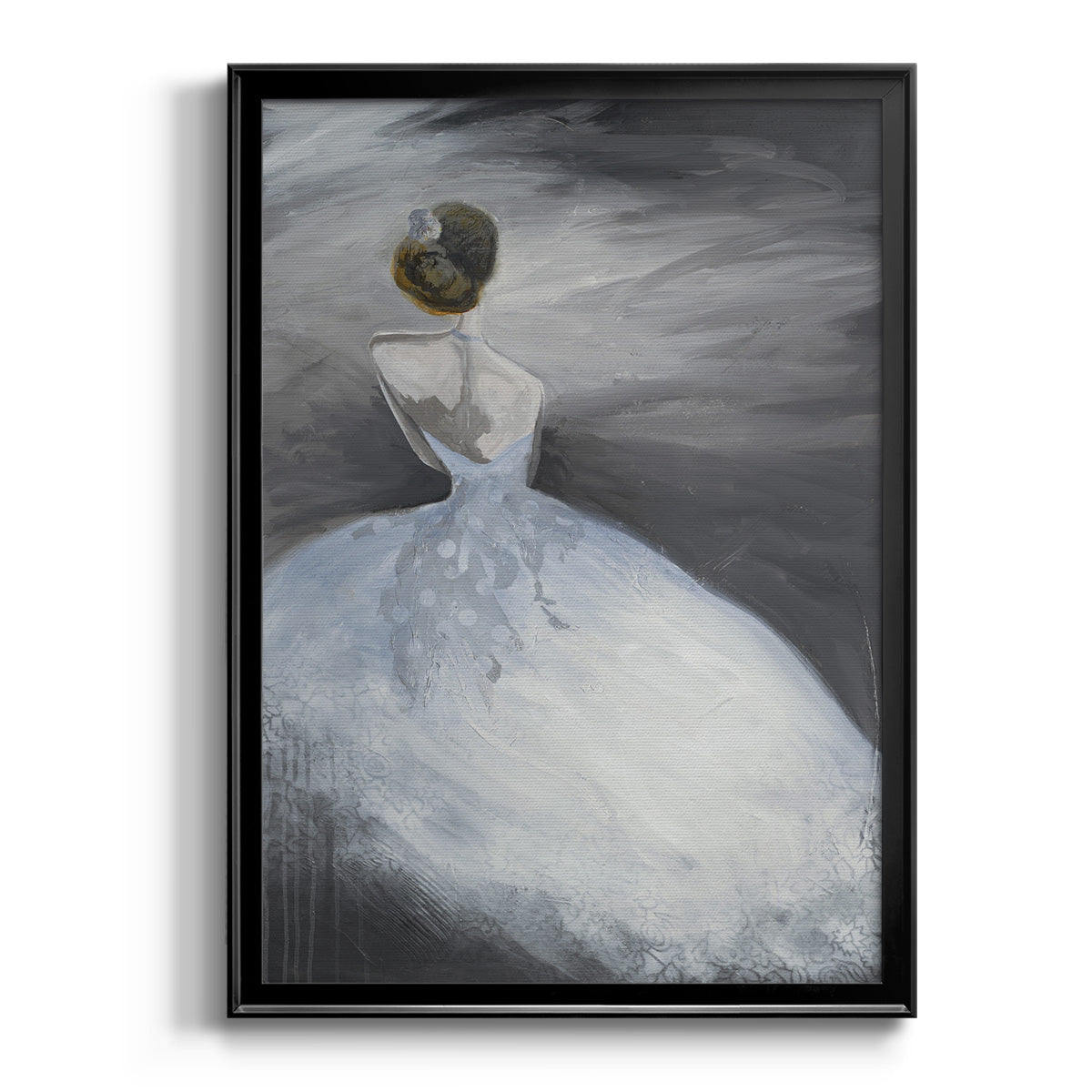 Off in the Distance - Framed Canvas Print