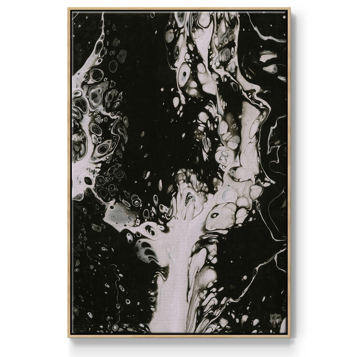 C37 - Floater Framed Canvas Print