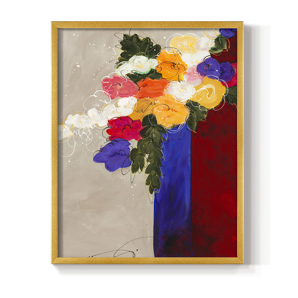 For Me - Restickable Framed Art Print