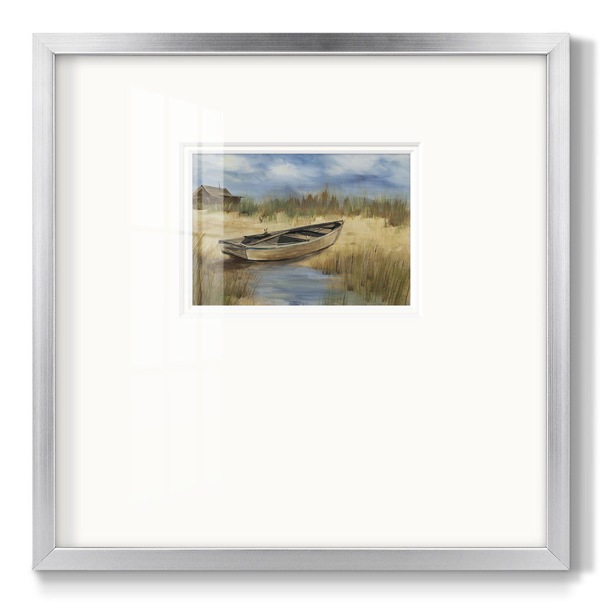 Fisherman's Friend - Double Matboard Framed Print