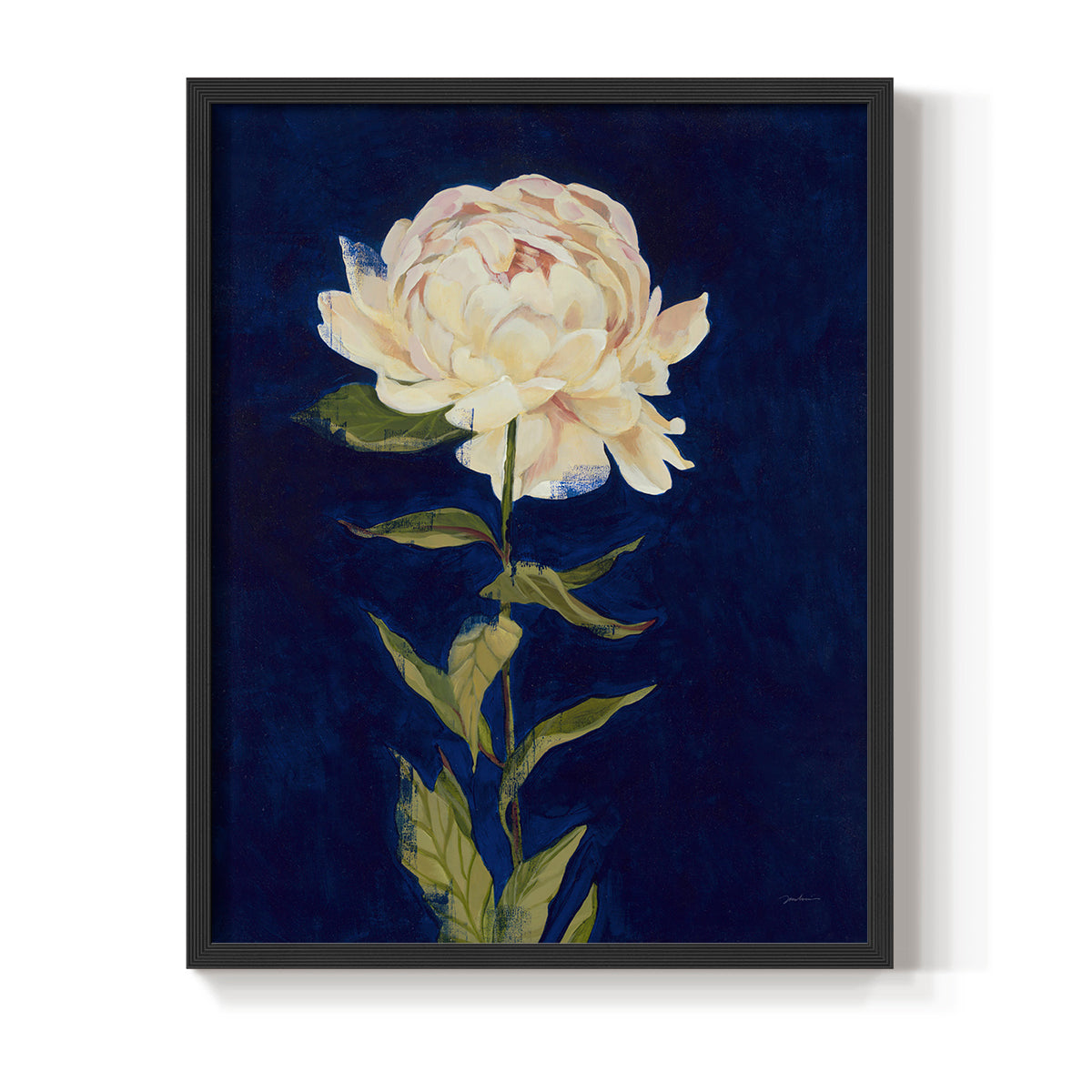 Pretty as a Peony I - Restickable Framed Art Print