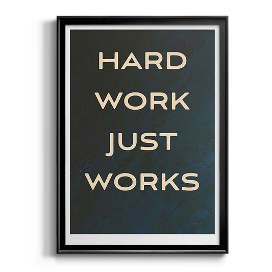 Bro-Inspo I - Modern Framed Canvas Print