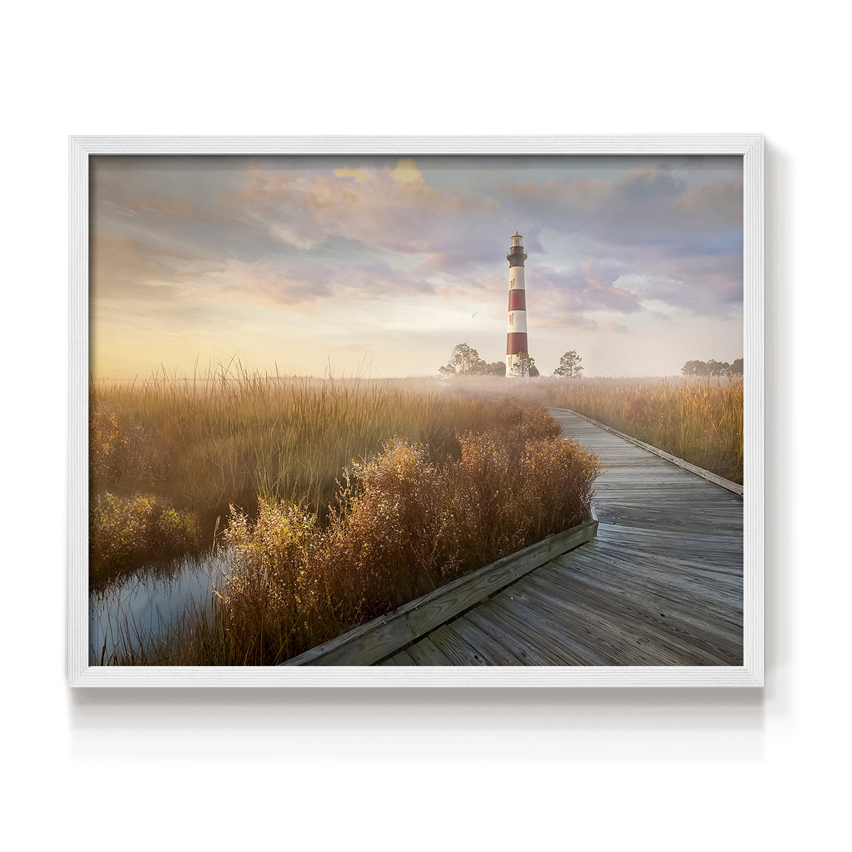 Private Path I - Restickable Framed Art Print