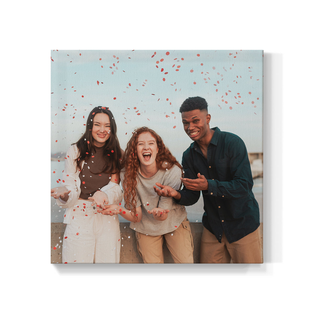 Restickable Custom Framed Photo - 8" x 8"