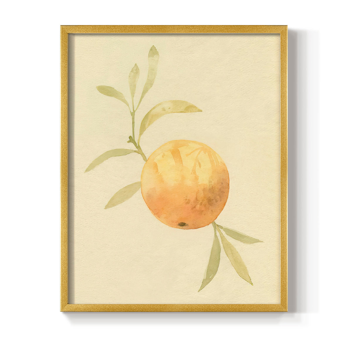 Dappled Oranges IV - Restickable Framed Art Print