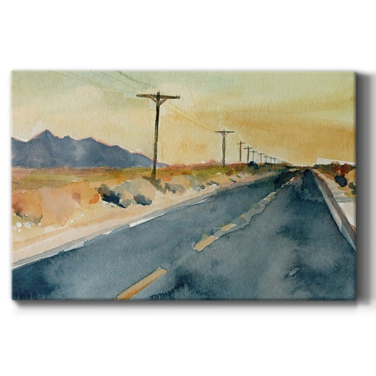 Deserted Highway II - Canvas Art Print