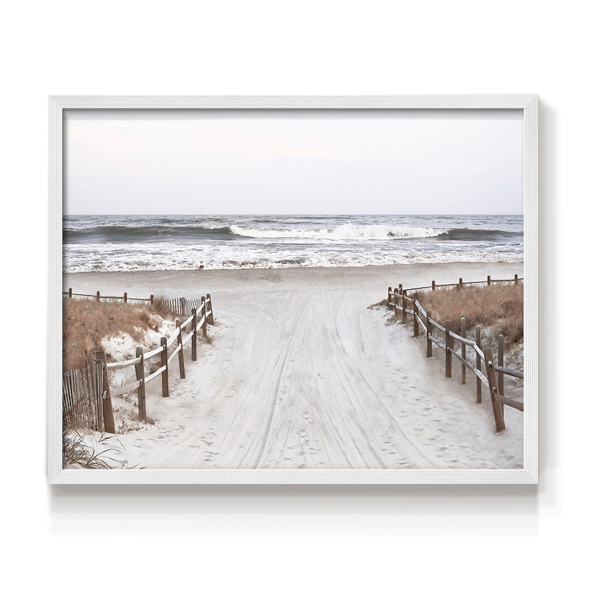 OBX Path - Restickable Framed Art Print