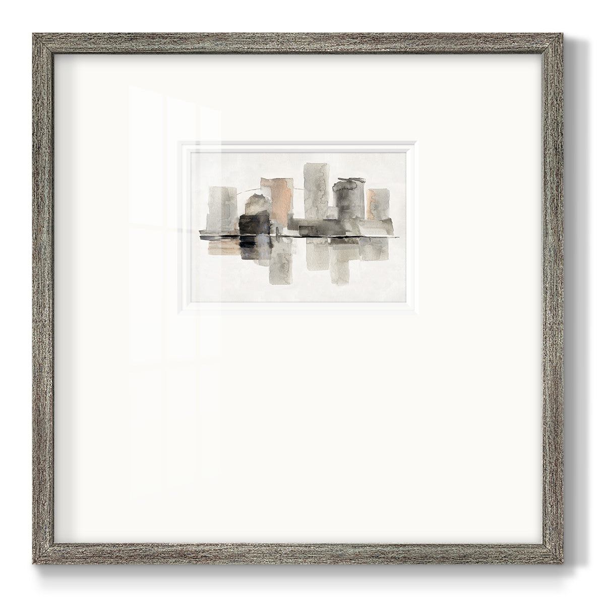 Urban Oasis II - Double Matboard Framed Print