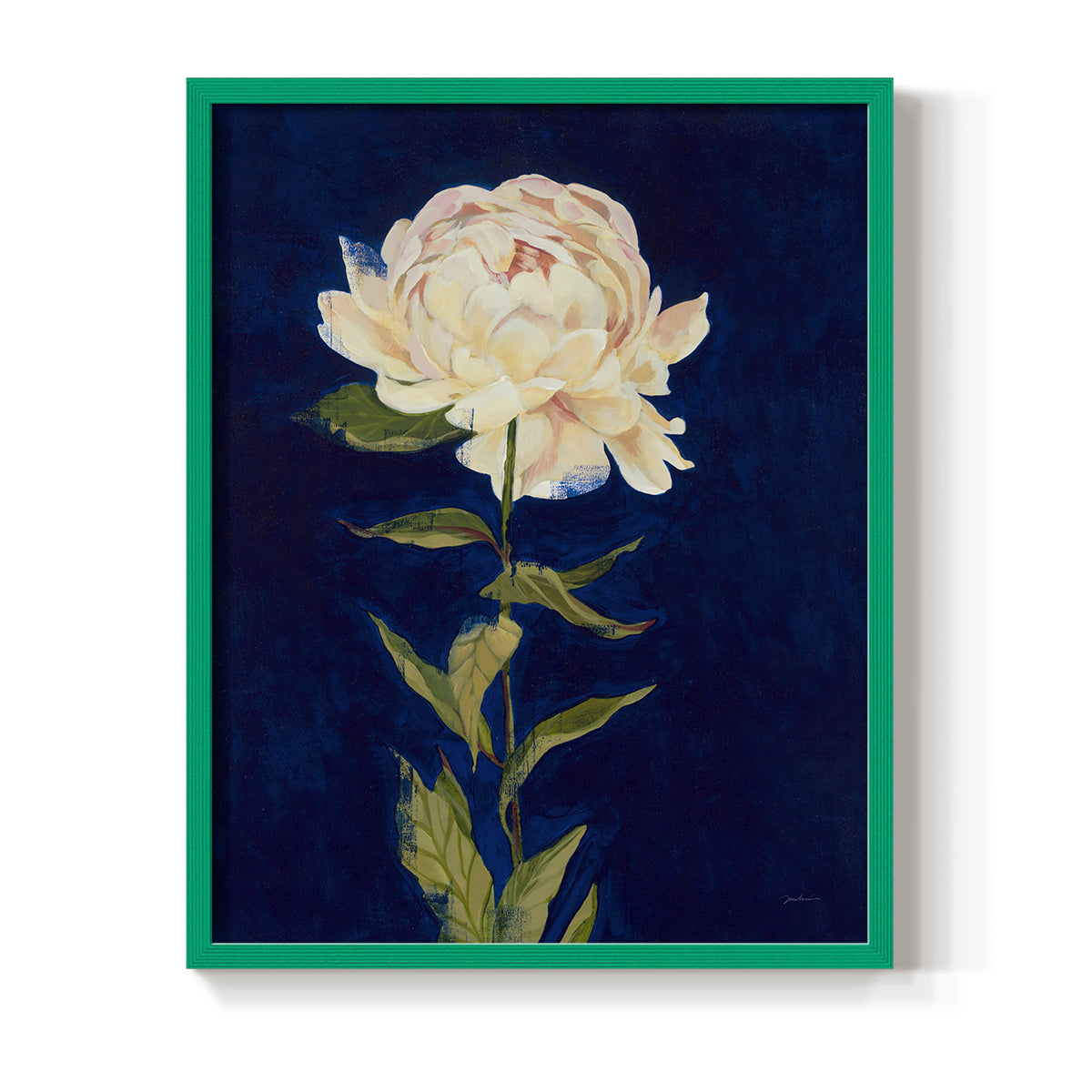 Pretty as a Peony I - Restickable Framed Art Print