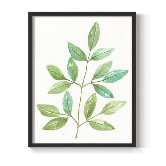 Spring Greens III - Restickable Framed Art Print