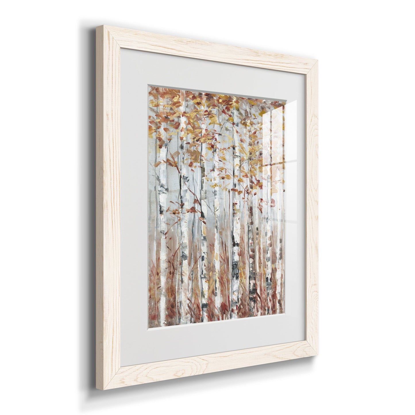 Copper Forest - Barnwood Framed Art Print