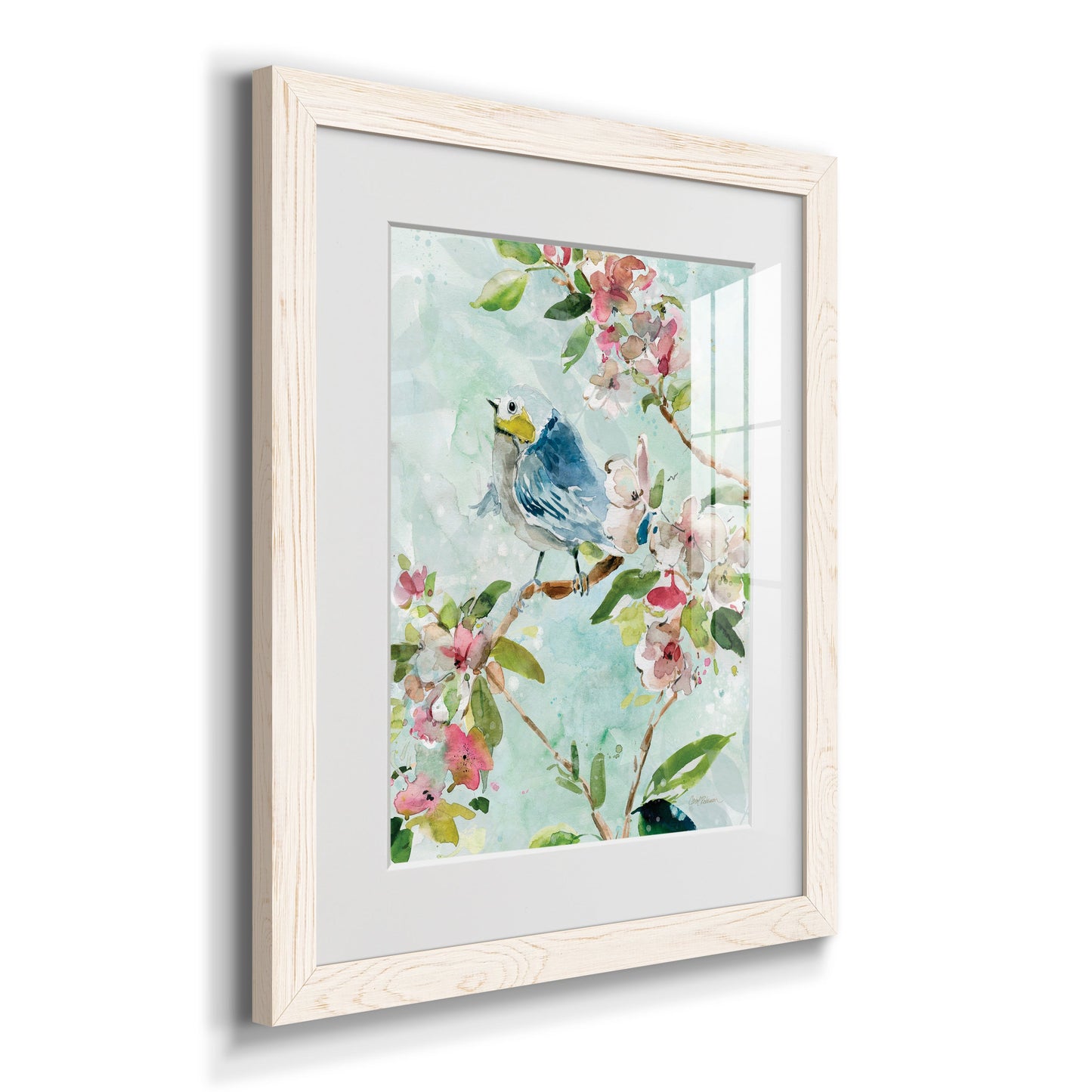 Asbury Garden Song II - Barnwood Framed Art Print
