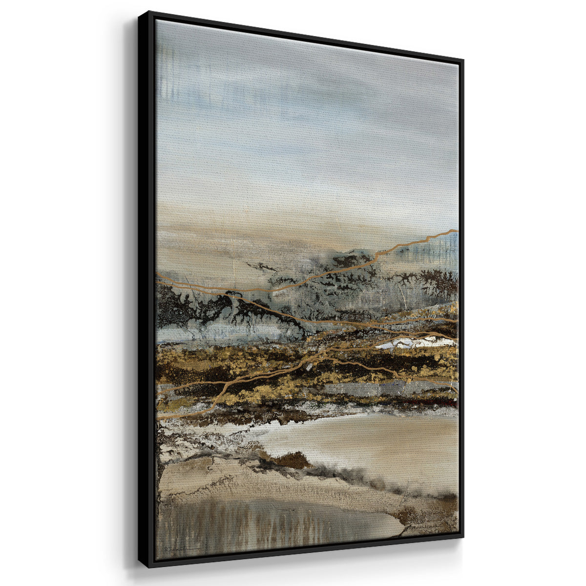 Annual Journey - Floater Framed Canvas Print