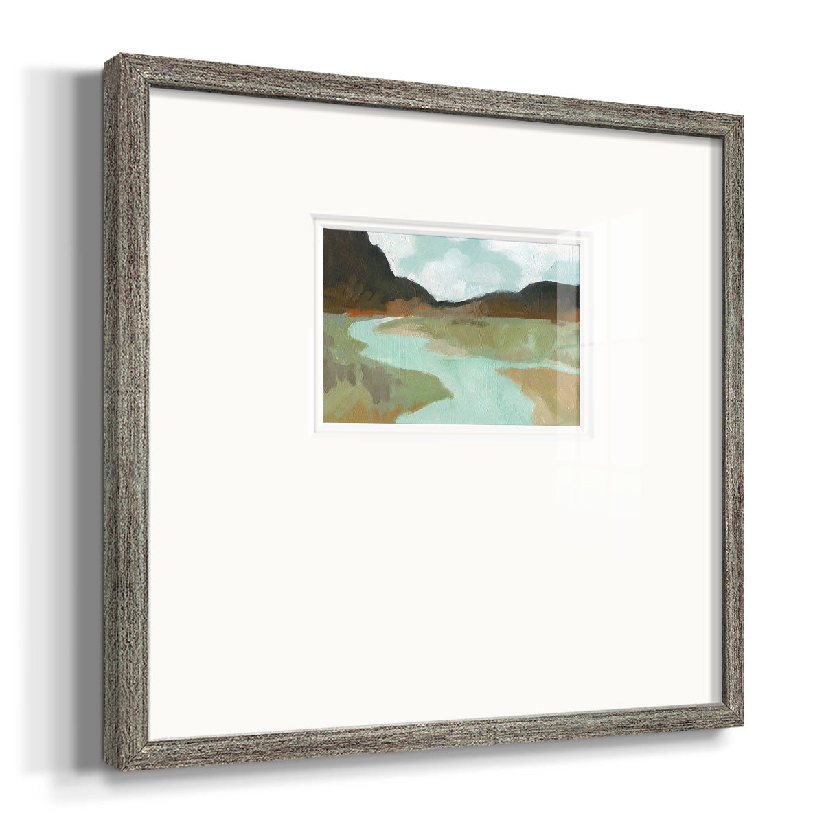 Coldwater Hills II - Double Matboard Framed Print